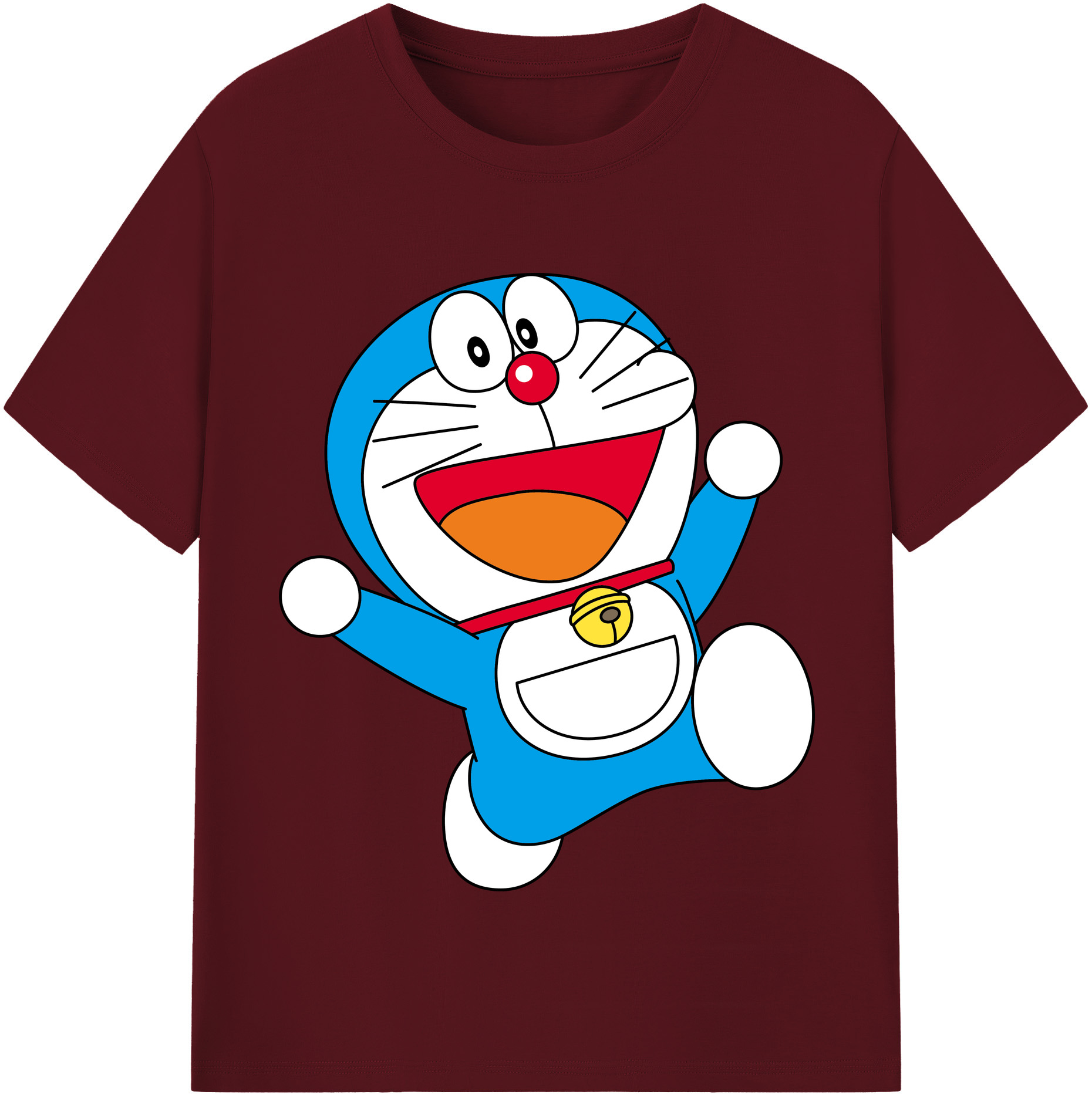 （画像用） ドラえもん Doraemon 綿100％半袖Tシャツ（フロントプリント）